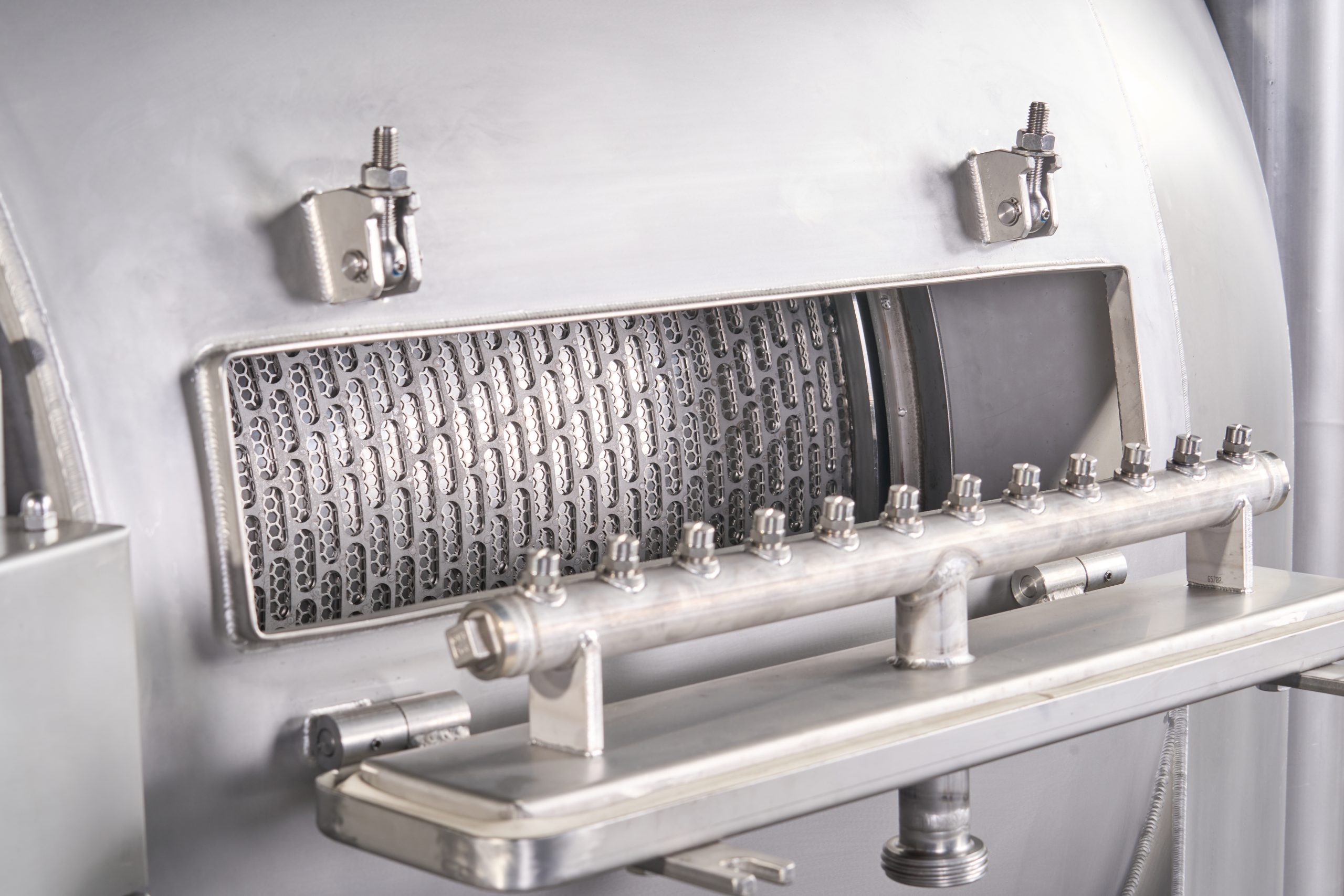 Stamex Hyper Sieve screening basket detail